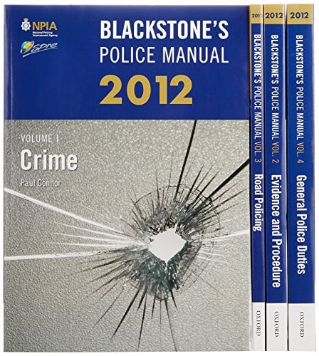 Blackstone's Police Manuals: Four Volume Set