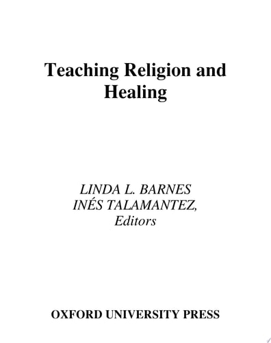 Teaching Religion and Healing