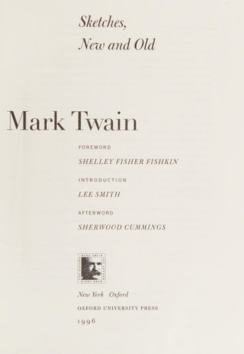 The Oxford Mark Twain