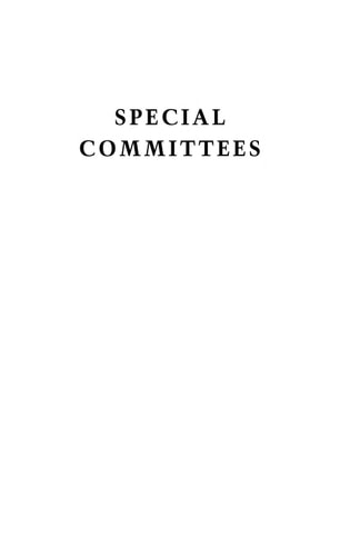 Special Committees: Law and Practice