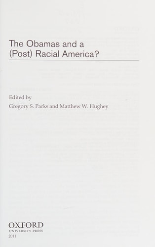 The Obamas and a (Post) Racial America?