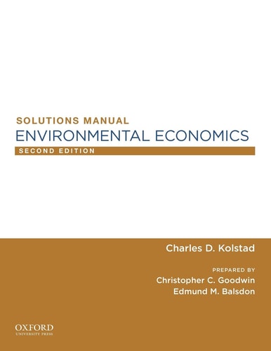 Environmental Economics