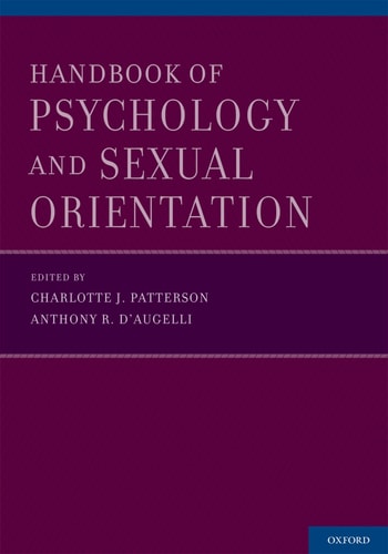 Handbook of Psychology and Sexual Orientation