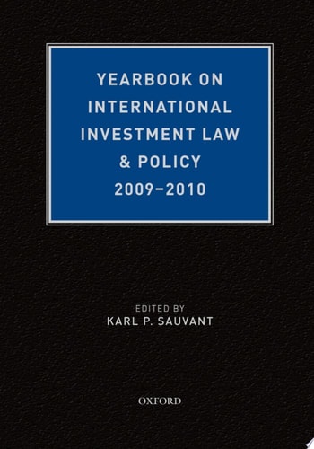 Yearbook on International Investment Law and Policy 2009-2010