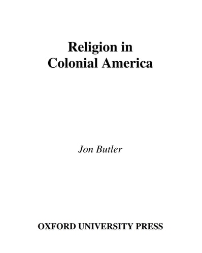 Religion in Colonial America