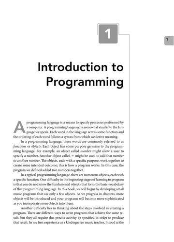 Max/MSP/Jitter for Music A Practical Guide to Developing Interactive Music Systems for Education and More