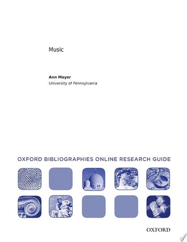 Music: Oxford Bibliographies Online Research Guide