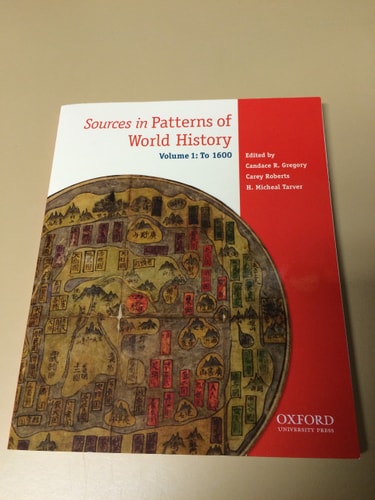 Sources in Patterns of World History: Volume One To 1600