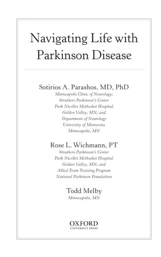 Navigating Life with Parkinson Disease