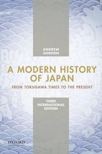 A Modern History of Japan