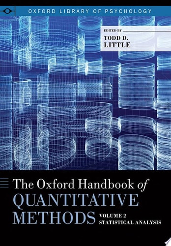 The Oxford Handbook of Quantitative Methods, Vol. 2: Statistical Analysis