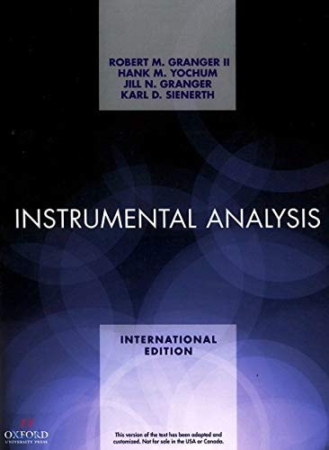 Instrumental Analysis