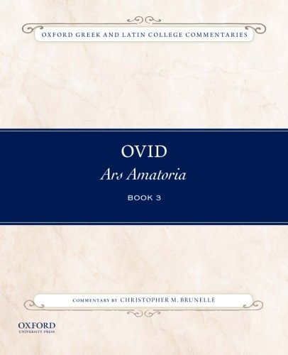 Ovid, Ars Amatoria Book 3: Commentary