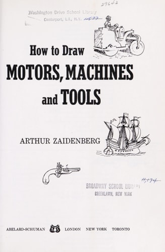 How to Draw Motors, Machines and Tools