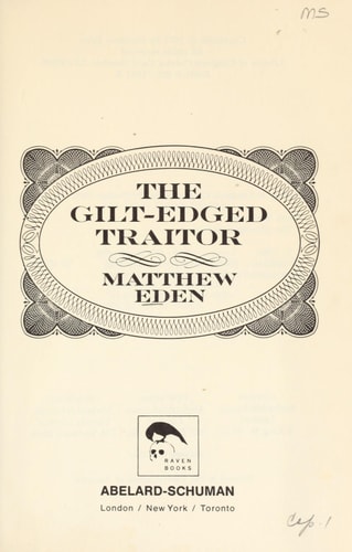 The Gilt-Edged Traitor