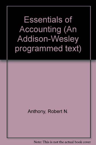 Essentials of Accounting