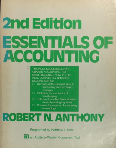 Essentials of Accounting