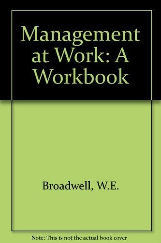 The Management of Work