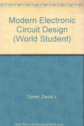 Modern Electronic Circuit Design