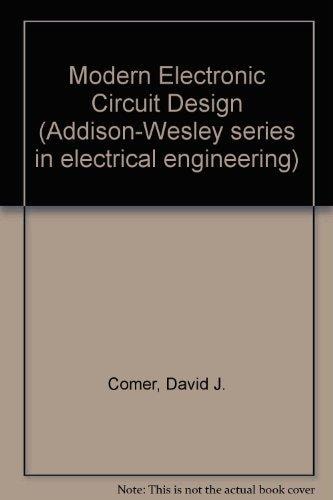 Modern Electronic Circuit Design