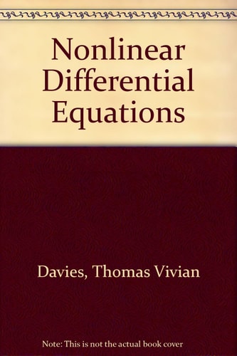 Nonlinear Differential Equations