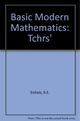 Basic Modern Mathematics: First Course