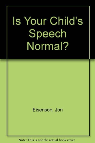 Is Your Child's Speech Normal?
