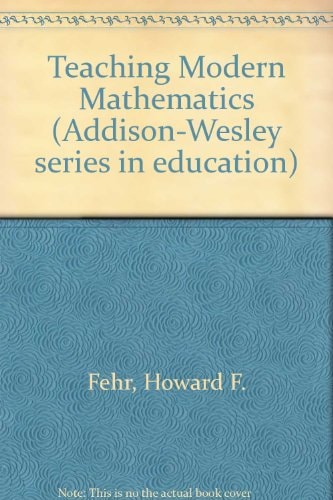 Teaching Modern Math in Elementary Schools