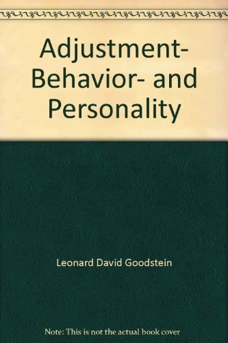 Adjustment, Behavior, and Personality