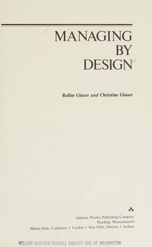 Managing by Design