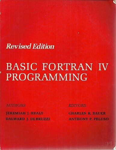 Basic Fortran IV Programming