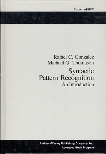Syntactic Pattern Recognition: An Introduction