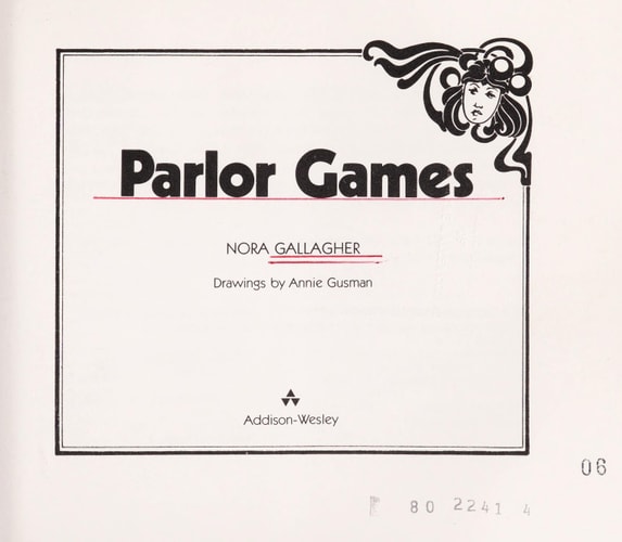 Parlor Games