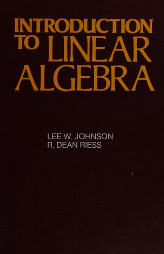 Introduction to Linear Algebra