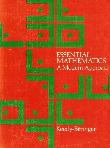 Essential Mathematics: Modern Approach