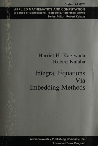 Integral Equations via Imbedding Methods