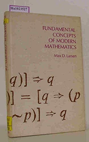 Fundamental Concepts of Modern Mathematics