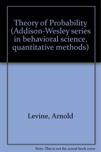 Theory of Probability