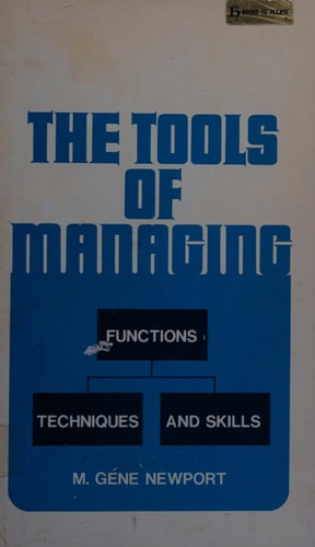 The Tools of Managing