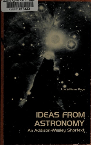 Ideas from Astronomy