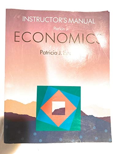 Instructor's Manual for Economics