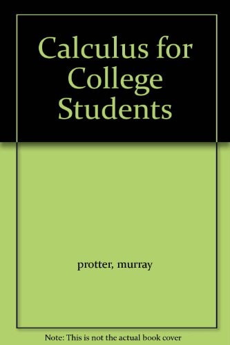 Calculus for College Students
