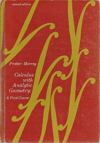 Calculus With Analytic Geometry, a First Course