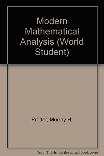 Modern Mathematical Analysis