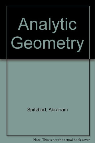 Analytic Geometry