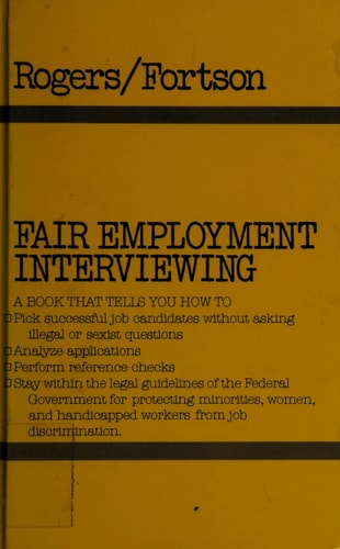 Fair Employment Interviewing