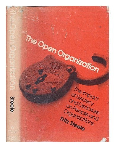 The Open Organization: The Impact of Secrecy and Disclosure on People and Organizations