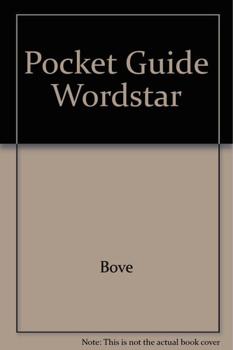 Pocket Guide to WordStar