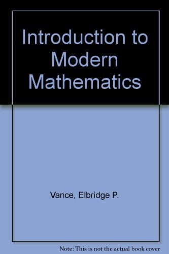 An Introduction to Modern Mathematics