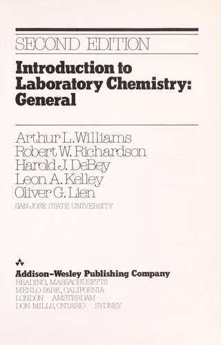 Introduction to Laboratory Chemistry